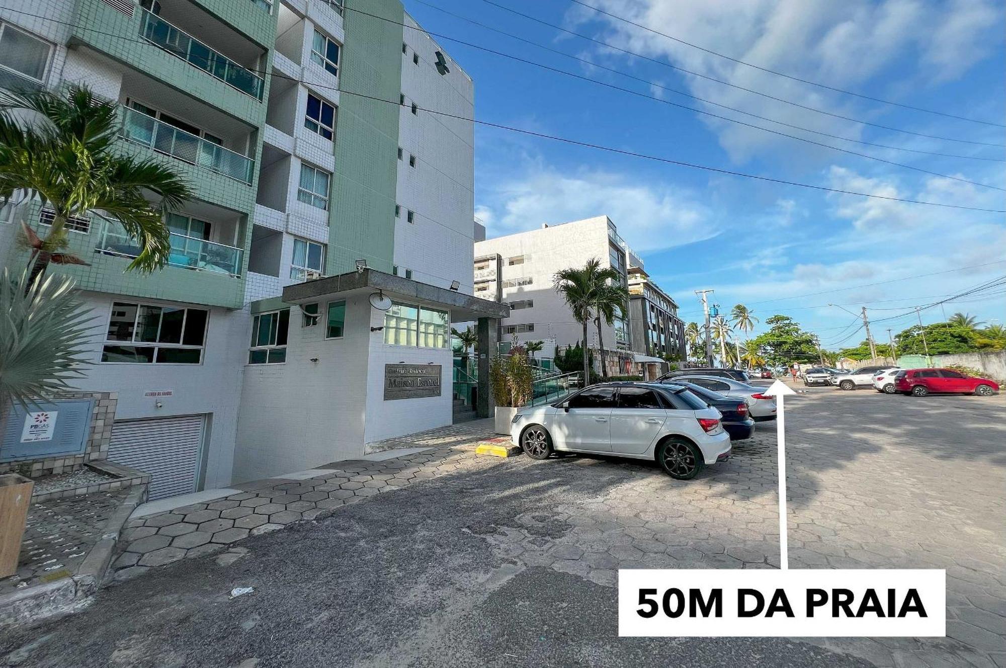 Apartamento Cabo Branco Terreo Piscina Privativa 50m Da *